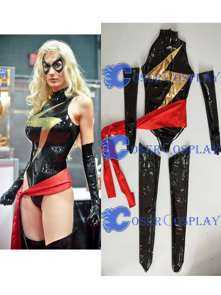 2018 Captain Marvel Carol Danvers PVC Costume